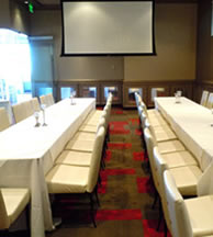The H4 Private Dining Room at Lucy Restaurant, Comedy Works South, Denver Colorado