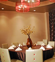 The Howlett Private Dining Room at Lucy Restaurant, Comedy Works South, Denver Colorado